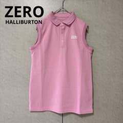 新品】ゼロハリバートン ゴルフウェア レディース ノースリーブピンク