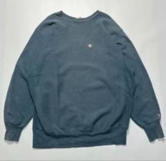 90s usa製 リバースウィーブ xxl 青 ワンポイントのサムネイル