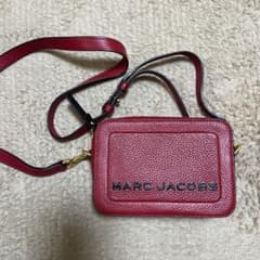 MARC JACOBS レザーショルダーバッグ 赤のサムネイル