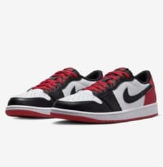 NIKE AJ1 LOW Black Toe 25.5cm 553558-116のサムネイル