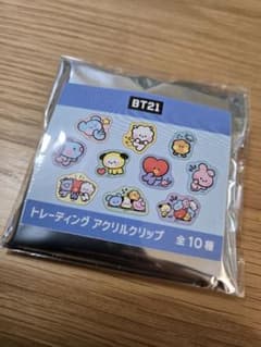 미개봉 bt21 무역 아크릴 클립