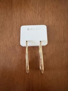GOLDY ゴールド フープイヤリングのサムネイル