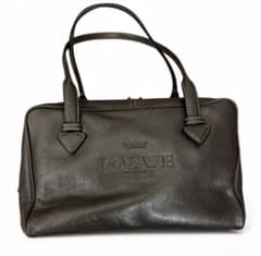 LOEWE レザー ヘリテージ ロゴ ミニボストンバッグ - メルカリ