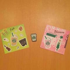 スタバ ブックマーク&ステッカーのサムネイル