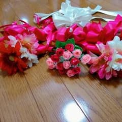 ゆうー様専用結婚式 マイクフラワー ナイフフラワー リボンのサムネイル