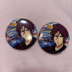 Free! 松岡凛 day off 缶バッジ リボンチャーム 松岡 凛 | 劇場版 Free!-Road to the World-夢 #on my day off 商品