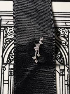 Star Jewelry スタージュエリー 片耳用ピアス 18WG ダイヤモンド 