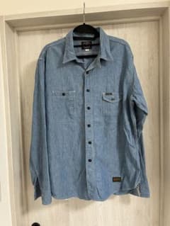 トイズマッコイ　シャンブレー長袖シャツ　サイズ17 XL トイズマッコイ シャンブレー長袖シャツ サイズ17 XL - メルカリ