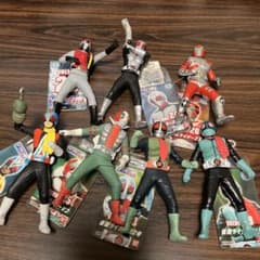 昭和仮面ライダーソフビ魂7体セット - メルカリ