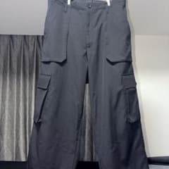 yohji yamamoto pour homme 25ss ギャバカーゴパンツ - メルカリ