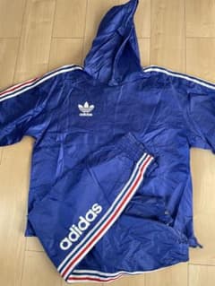 希少！adidas Originals デサント期 ナイロンセットアップ - メルカリ