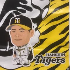 阪神タイガース 福留選手 ステッカーのサムネイル