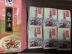 うめ茶漬け 6袋入りのサムネイル