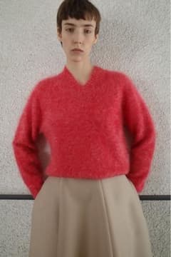 CLANE CASHMERE V NECK KNIT TOPS - メルカリ