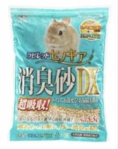 GEX ジェックス ラビレット ヒノキア消臭砂DX5.5L トイレに流せるトイ…のサムネイル
