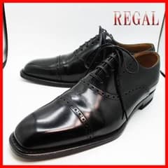 REGAL 122R　レザー ストレートウイング 革靴のサムネイル