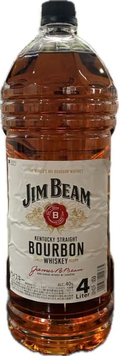 ⭐️早い者勝ち⭐️Jim Beam バーボンウイスキー 4L ⭐️新品未開封⭐️Jim Beam バーボンウイスキー 4L - メルカリ
