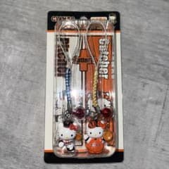 読売ジャイアンツ　キティ　ペア根付のサムネイル