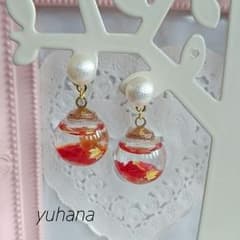 *ARICE*様専用出品 ガラスドームピアス2点のサムネイル