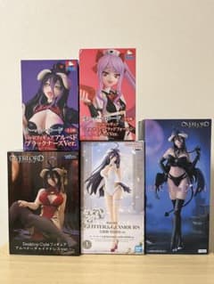 오버로드 피규어 세트 알베도 샤르티아