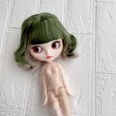 ❤️アイシードール❤️グリーンミックスボブ ニューフェイス - メルカリ