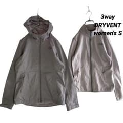 3way高機能】US ノースフェイス HYVENT スノーボード ジャケット