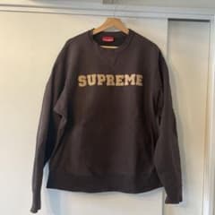 SUPREME ダークブラウン スウェット90`s初期のサムネイル