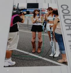 山口五和 新村ひろよ 写真 はがきサイズ 1枚 レースクイーン アイドル
