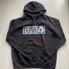 Public Enemy 풀오버 파커 블랙
