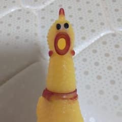 叫ぶチキン ミニチュア フィギュアのサムネイル