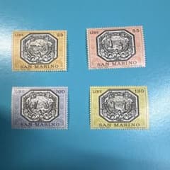 サンマリノ切手 1972年 4種セット - メルカリ