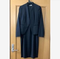 美品 セオリーリュクス セットアップ ノーカラー EXECUTIVE 黒 36