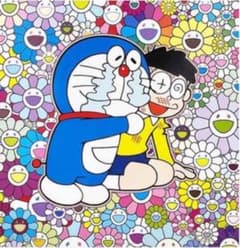 村上隆 版画 ドラえもん 友情よ、永遠に！！ ED300 村上隆 ドラえもん 友情よ、永遠に！！ ポスター - メルカリ