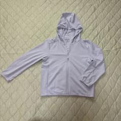 UNIQLO AIRism パーカー 120サイズ 薄紫のサムネイル