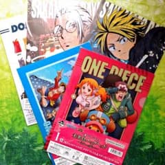ONE PIECE • SakamotoDAYS 이치 반 쿠지 클리어 파일 세트