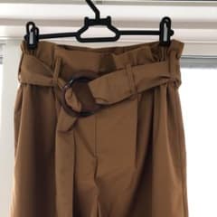 キャメル　ガウチョ　美品のサムネイル