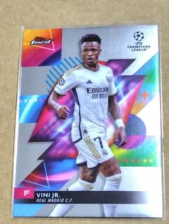 2023 TOPPS FINEST UEFA ヴィニシウス レアルマドリード - メルカリ