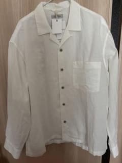 journal standard European Flax 長袖シャツ L白のサムネイル