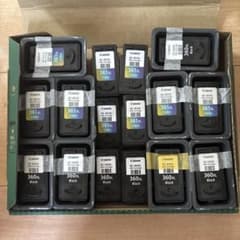 使用済Canon 純正インク BC-360XL BC-361XL 計16個 - メルカリ