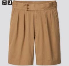 グルカショートパンツ　UNIQLO U ベージュ　Mサイズのサムネイル