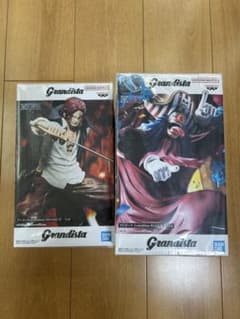 ワンピース Grandista フィギュア シャンクス バギー グランディスタのサムネイル