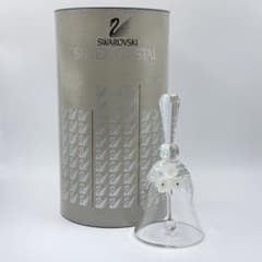 Thumbnail of スワロフスキー SWAROVSKI クリスタルベル ディナーベル 花装飾 箱付