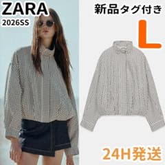 ゆ*4様 新作 ZARA チェック柄ボンバージャケット ギンガムチェック 黒 白 ZARA】 チェック柄ボンバージャケット ギンガムチェック 黒 白 M