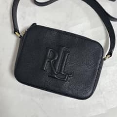 極美品】ローレンラルフローレン カメラバッグ ショルダー 二層式 ロゴ 