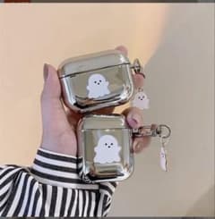 AirPods pro メタリック保護ケース チャーム付きのサムネイル