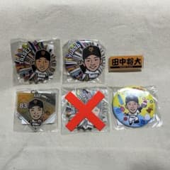 ジャイアンツ　缶バッジ　アクリルバッジ　戸郷翔征　大勢　田中将大　湯浅大のサムネイル