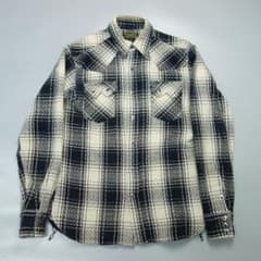 WESTRIDE ウエストライド　ヘビーネルシャツ　サイズＬ40-42 ウエストライド WEST RIDE ヘビーネルシャツ ウエスタンシャツ メンズ