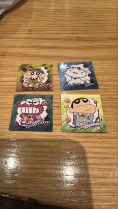 チョコビ　クレヨンしんちゃん シール 4枚セットのサムネイル