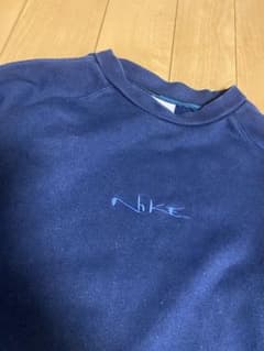 00s "Nike" ネイビー スウェット トレーナーのサムネイル
