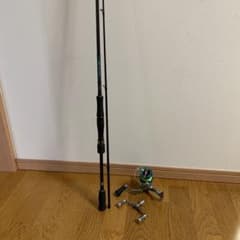 Daiwaエメラルダス AIR ags83mタックル、ゴメクサスWハンドルのサムネイル